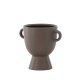 VENTURE DESIGN Cent potte, m. 2 hndtak - brunt steinty (20x14x18)