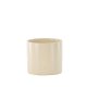 VENTURE DESIGN Sane potte, rund - beige/svarte prikker steinty (11x11x10)