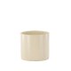 VENTURE DESIGN Sane potte, rund - beige/svarte prikker steinty (11x11x10)