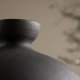 VENTURE DESIGN Rellis vase, rund - svart keramikk (D6xH24xB20)