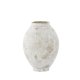 VENTURE DESIGN Globe Vase, rund – beige/braune Keramik (8 x 18 x 22 H)