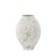 VENTURE DESIGN Globe Vase, rund – beige/braune Keramik (8 x 18 x 22 H)