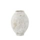 VENTURE DESIGN Globe Vase, rund – beige/braune Keramik (8 x 18 x 22 H)