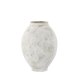 VENTURE DESIGN Globe Vase, rund – beige/braune Keramik (8 x 18 x 22 H)