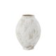 VENTURE DESIGN Globe Vase, rund – beige/braune Keramik (8 x 18 x 22 H)