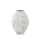 VENTURE DESIGN Globe Vase, rund – beige/braune Keramik (8 x 18 x 22 H)