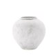 VENTURE DESIGN Globe Vase, rund – beige/braune Keramik (14x25x23H)