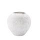 VENTURE DESIGN Globe Vase, rund – beige/braune Keramik (14x25x23H)