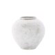 VENTURE DESIGN Globe Vase, rund – beige/braune Keramik (14x25x23H)