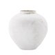 VENTURE DESIGN Globe Vase, rund – beige/braune Keramik (13x28x29H)