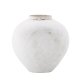 VENTURE DESIGN Globe Vase, rund – beige/braune Keramik (13x28x29H)