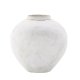 VENTURE DESIGN Globe Vase, rund – beige/braune Keramik (13x28x29H)