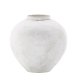 VENTURE DESIGN Globe Vase, rund – beige/braune Keramik (13x28x29H)