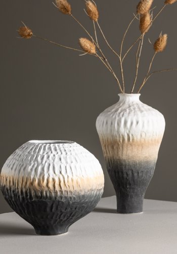 VENTURE DESIGN vindusvase - flerfarget keramikk (24x21H)