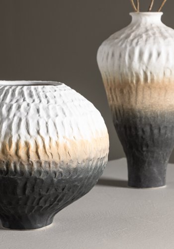 VENTURE DESIGN vindusvase - flerfarget keramikk (24x21H)
