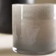 VENTURE DESIGN Glora Kerzenständer, rund – hellgraues Glas (10x10H)