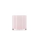 VENTURE DESIGN Glora Kerzenständer, rund – rosa Glas (10x10H)