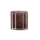 VENTURE DESIGN Glora Kerzenständer, rund – braunes Glas (12x12H)