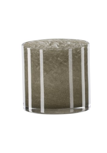 VENTURE DESIGN Glora Kerzenständer, rund – hellgrünes Glas (12x12H)