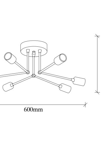LUMI Thionville lysekrone -584TTM1227