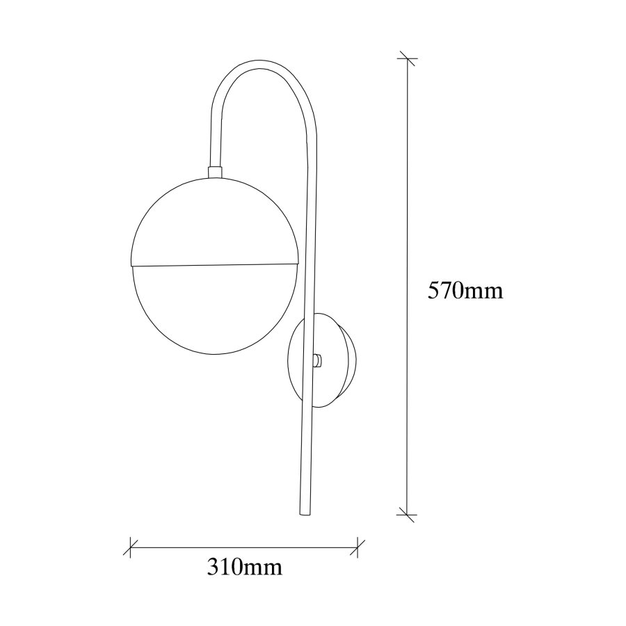 LUMI vegglampe -584TTM1908
