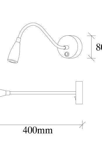 LUMI vegglampe -584TTM1943