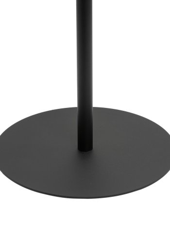 TK Harmony gulvlampe - natur jute og sort metal