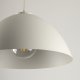 TK Faro loftlampe - beige metal