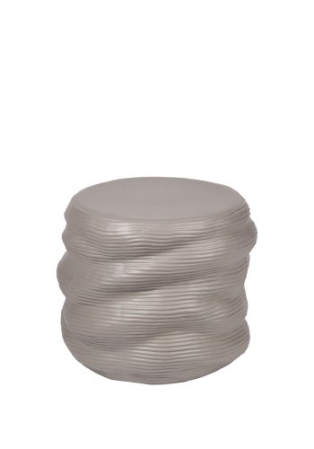 BROSTE COPENHAGEN Sidebord av lerty, rundt - soppgr steinty (44)