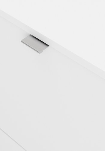 TVILUM Shoes skoskp - vitt tr, med 2 vikdrrar och 2 fack