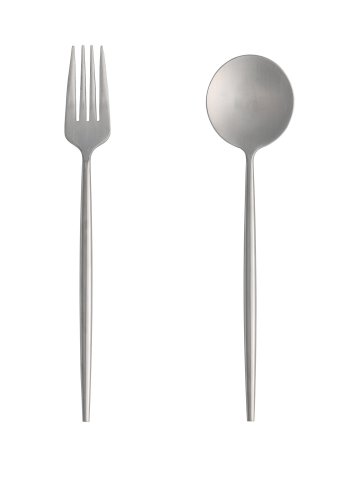 VENTURE DESIGN Active Salatbesteck - Silber Edelstahl (18+19cm)