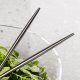 VENTURE DESIGN Active Salatbesteck - Silber Edelstahl (18+19cm)