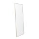 VENTURE DESIGN Orlando gulvspeil, rektangulrt - speilglass og beige aluminium (85x190)