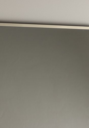 VENTURE DESIGN Orlando gulvspeil, rektangulrt - speilglass og beige aluminium (55x195)
