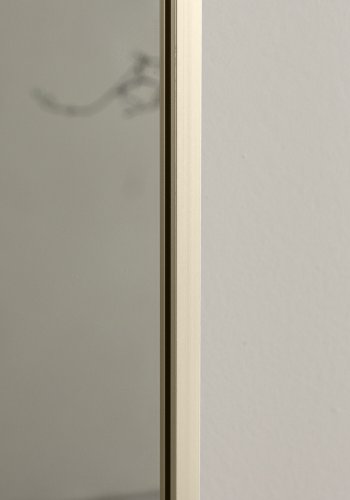 VENTURE DESIGN Orlando gulvspeil, rektangulrt - speilglass og beige aluminium (55x195)