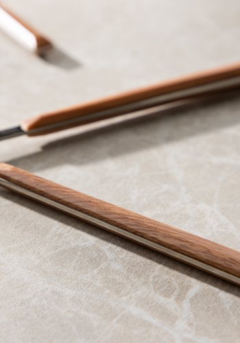 VENTURE DESIGN Jubilee bestikk - slv rustfritt stl og brun ABS (sett med 24)