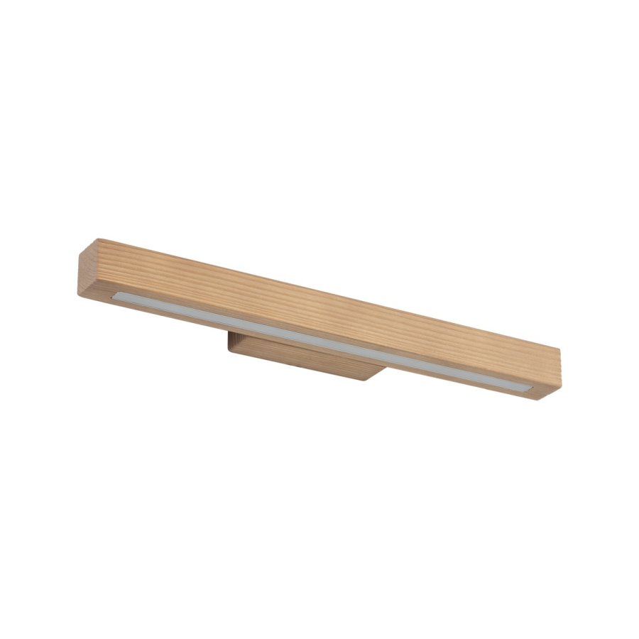 TK Teo LED-taklampe - antikk tre og sort metall