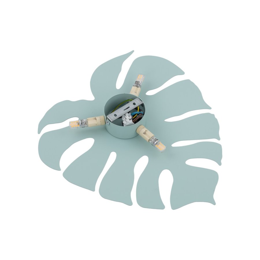 TK Monstera vglampe - mint metal