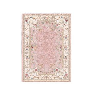 TEPPI ELS1800 teppe, m. mnster, rektangulrt - flerfarget flyelsstoff (160x230)