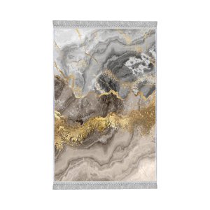 TEPPI ELS2375 teppe, med mnster, rektangulrt - flerfarget flyelsstoff (180x280)