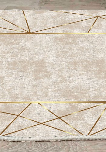 TEPPI ELS2400 gulvtppe, m. mnster, rektangulr - multifarvet fljl stof (120x180)