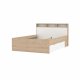 TVILUM Ikast Bett mit 2 Schubladen 140x200, Jackson Hickory / Weiß, 149,8 x 216 x 96,8 cm