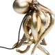KARE DESIGN Animal Octopus bordlampe - hvid glas og guld polyresin