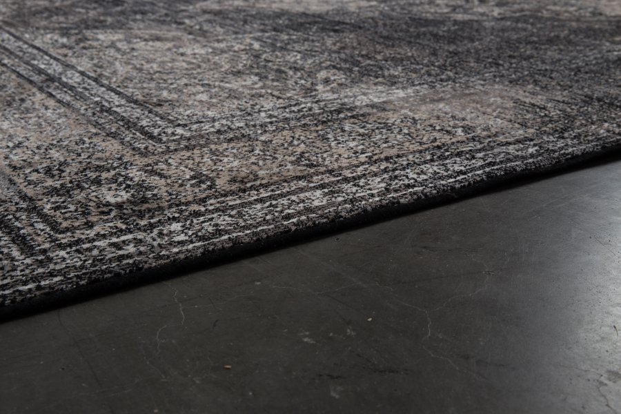 DUTCHBONE Robust teppe, rektangulrt - svart bomull, polyester, viskose (200X300)