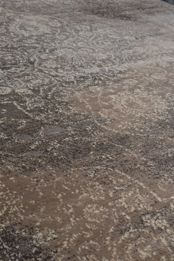 DUTCHBONE Robust teppe, rektangulrt - brun bomull, polyester, viskose (170X240)