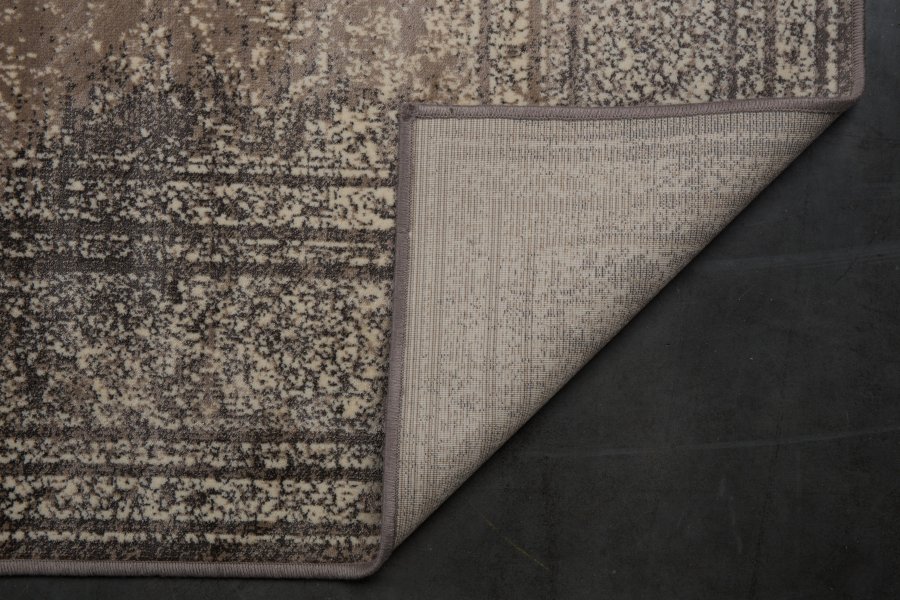 DUTCHBONE Robust teppe, rektangulrt - brun bomull, polyester, viskose (170X240)