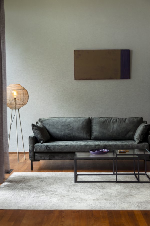 DUTCHBONE Robust teppe, rektangulrt - brun bomull, polyester, viskose (170X240)