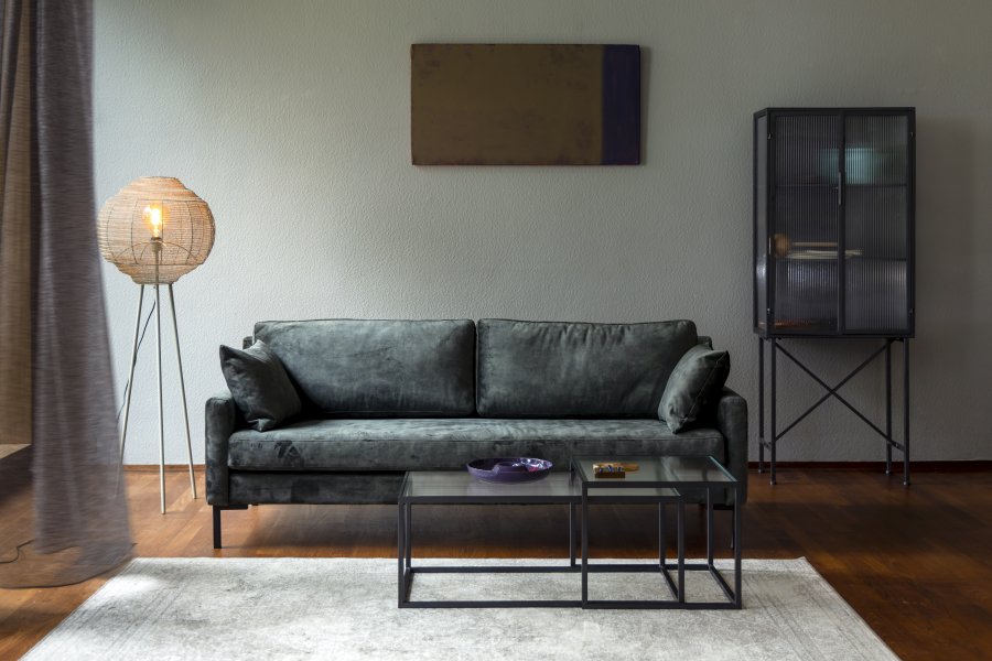 DUTCHBONE Robust teppe, rektangulrt - brun bomull, polyester, viskose (170X240)