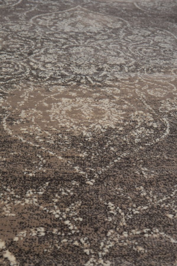 DUTCHBONE Robust teppe, rektangulrt - brun bomull, polyester, viskose (200X300)