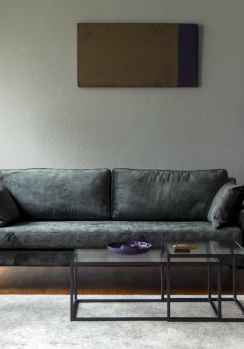 DUTCHBONE Robust teppe, rektangulrt - brun bomull, polyester, viskose (200X300)